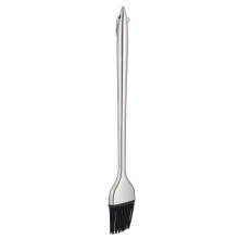 Heat Resistant Silicone Basting Brush with Ergonomic NonSlip Handle Stainless Steel BBQ Oil Brush for Grilling and Cooking