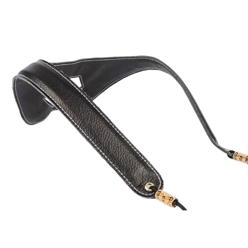 Adjustable PU Leather Padded Saxophone Neck Strap with Comfortable Support for Beginners and Practice 2