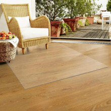 Clear Chair Mat 120x500cm PVC Floor Protector for Hard Floors NonSlip ScratchResistant Office Use