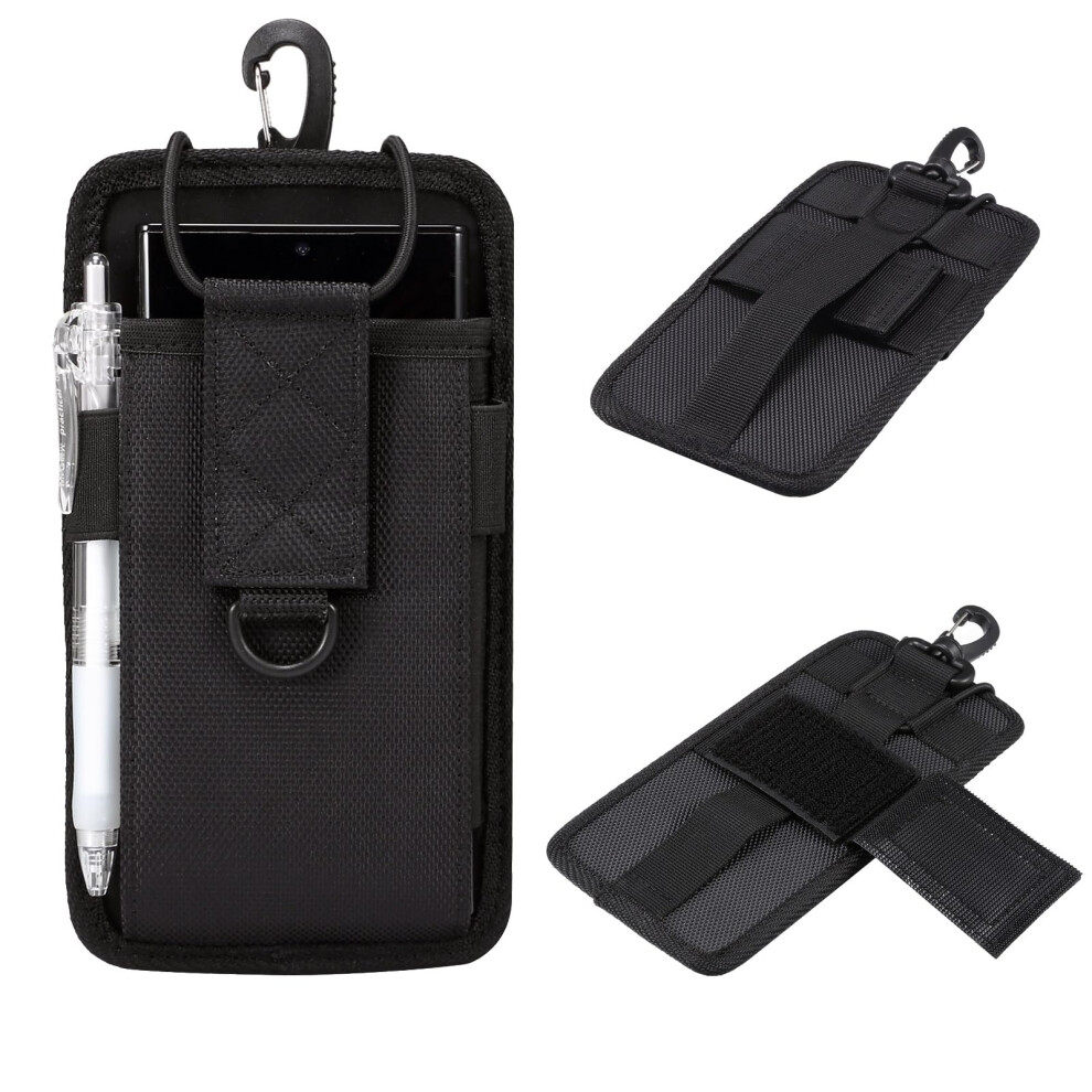 Cell Phone Holster Case With Molle Attachment, 6.5 Inch Tactical Phone Pouch For Belt And Backpack 9330225711896
