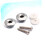 2pcs Silver Mushroom Guitar Strap Locks and Buttons Set, Secure Strap Hold, Easy Screw Installation 5