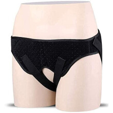 XL Inguinal Hernia Support Belt for Men and Women with Removable Pads and Slim Adjustable Straps