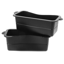 JOINPAYA 2Pcs Silicone Drip Pan Liner Set, Reusable Grill Grease Catcher, Heat Resistant for Camping and BBQ