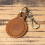 Premium Lederhülle für Apple AirTag Brown 2