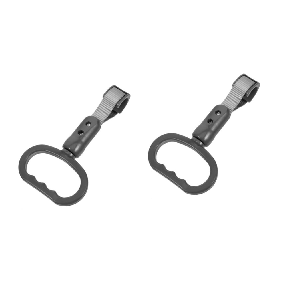 2Pcs Bus Handle Replacement With Nonslip Ergonomic Grip For Public Transport Grey Subway Assist Handle 9310869720546