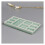 Rectangular Ceramic Paint Palette for Watercolor and Gouache, Durable Blue Tray for Precise Color Mixing 4