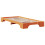 vidaXL Bed Frame Wax Brown 75 x 190 cm Solid Pine Wood 7