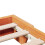 vidaXL Bed Frame Wax Brown 75 x 190 cm Solid Pine Wood 8