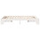 vidaXL Bed Frame White 120 x 190 cm Solid Pine Wood 6