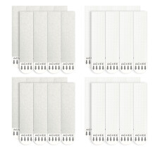 20 Pairs Heavy Duty Picture Hanging Strips, Damage Adhesive Wall Hooks for Photo Frames and Posters, White
