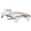 vidaXL Bed Frame White 90 x 190 cm Solid Pine Wood 2