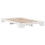 vidaXL Bed Frame White 135 x 190 cm Solid Pine Wood 7