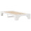 vidaXL Bed Frame White 90 x 190 cm Solid Pine Wood 4