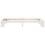 vidaXL Bed Frame White 90 x 190 cm Solid Pine Wood 6