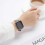 Ανταλλακτικό λουράκι Apple Watch, γνήσιο δέρμα, αγκράφες από ανοξείδωτο ατσάλι για 7