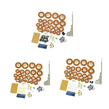 Alto Saxophone Kit Black – Complete Maintenance Set with Durable Metal Parts for Musicians