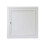 Aluminum Access Panel 45x45cm White Flush Mount Door with Rotating Handle Paintable Matte Finish 1