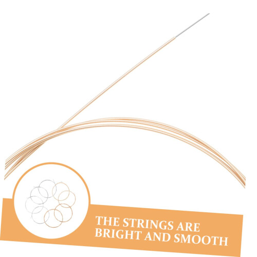 Phosphor Bronze Mandolin Strings Set Light Tension Loop End for 8 String Acoustic Mandolin 1