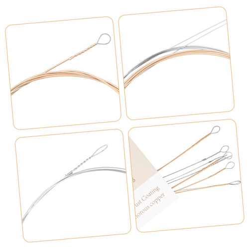 Phosphor Bronze Mandolin Strings Set Light Tension Loop End for 8 String Acoustic Mandolin 2