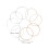 Phosphor Bronze Mandolin Strings Set Light Tension Loop End for 8 String Acoustic Mandolin 4
