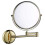 8 Inch Wall Mounted Makeup Mirror 3X Magnifying Double Sided 360 Swivel Foldable Titanium Finish 1