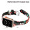 Ανταλλακτικό λουράκι Apple Watch, γνήσιο δέρμα, αγκράφες από ανοξείδωτο ατσάλι για 3