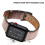 Ρετρό δερμάτινα λουράκια συμβατά με το Apple Watch, μοναδικό στυλ που συναντά την 3