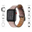 Ρετρό δερμάτινα λουράκια συμβατά με το Apple Watch, μοναδικό στυλ που συναντά την 4