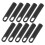 10pcs Plastic Mop Handle End Caps Replacement Set with Secure Grip and Hanging Hook 1