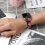Ανταλλακτικό λουράκι Apple Watch, γνήσιο δέρμα, αγκράφες από ανοξείδωτο ατσάλι για 8