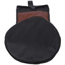 Drum Pad Carrying Case Durable Oxford Cloth with Zipper Pocket Protective Travel Practice Pad Bag