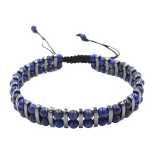 Natural Gemstones Stretch Bracelet Charm For Women With-H