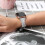 Ανταλλακτικό λουράκι Apple Watch, γνήσιο δέρμα, αγκράφες από ανοξείδωτο ατσάλι για 8