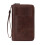 Passports Holder Cover with Safe Zippers Closure-Coffee 1