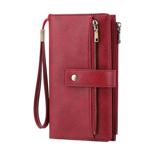 Lightweight Blocking Protective Wallet Zippered Coin Purse PU-3