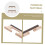 2pcs Banjo Bridge Saddle Replacement Set Lightweight Easy Install Durable for Consistent String Support 2