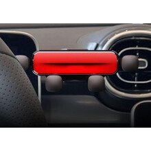 Car Phone Mount for Mercedes Benz C Class 2022, Adjustable 360 Rotation Vent Clip Phone Holder B Red