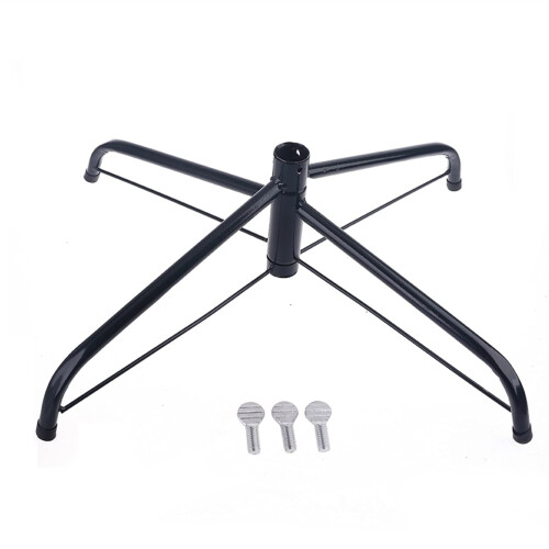 Foldable Iron Christmas Tree Stand Base, AntiSlip Stable Bracket with Multiple Size Options 35 1