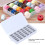 30 Slots Bobbin Storage Box, Transparent Plastic Bobbin Organizer Case for Sewing, Clear Visibility Design 2