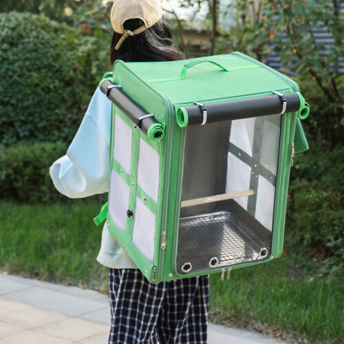 Sac de voyage conure simple à transporter avec aire de-Vert 2