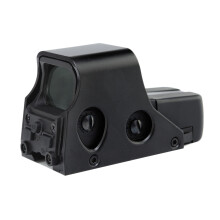 551 Holographic Red Green Dot Sight with 3X FliptoSide Magnifier, Adjustable Brightness, Quick Release Mount for 20mm Rail