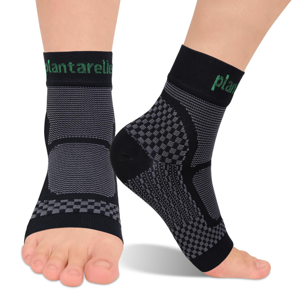 Plantar Fasciitis Sleeve with Targeted Arch Support, Breathable Compression Ankle Support for Foot Pain Relief