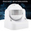 Motion Sensor Light Switch with Smart Motion Detection, Infrared Automatic On Off for Indoor Outdoor Use 2