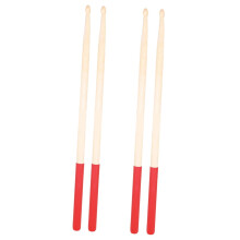 2 Pairs Non Slip Maple Drumsticks for Adults and Beginners Lightweight Balanced Control for Practice