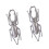 Distinctive Oversized Insect Earrings Modern Retro-silver 1