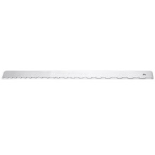 Aluminum Guitar Neck Notched Ruler 43cm Dual Scale Accurate Fret Measurement Tool for Luthiers