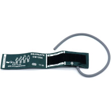 Reusable Neonate NIBP Cuff 611cm Single Tube Green Latex Comfortable Accurate Fit Without Connector
