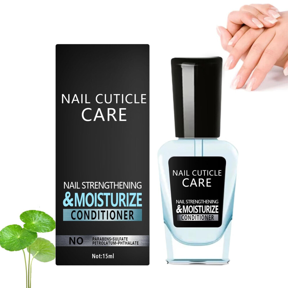 Biotin Nail Strengthener for Damaged Nails, Nail Growth Conditioner Oil, Targeted Recovery Care (1PCS)