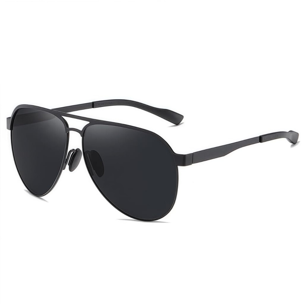 Black 1.75X Magnification Reading Glasses Retro Aviator Style Lightweight Eyewear For Men And Women