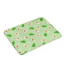 Dog Cooling Mat Breathable Cooling Fabric Soft Cushioned Comfort Washable Pet Cooling Bed for Small Medium Dogs 50x40cm